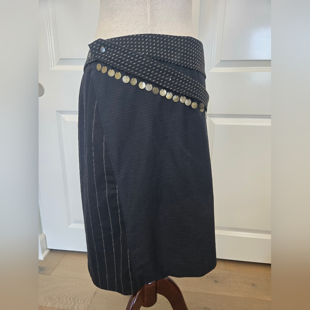 Cop. Copine Vintage Anais Wrap Skirt Size 8US 40EU - Rare Item - Picture 6 of 16